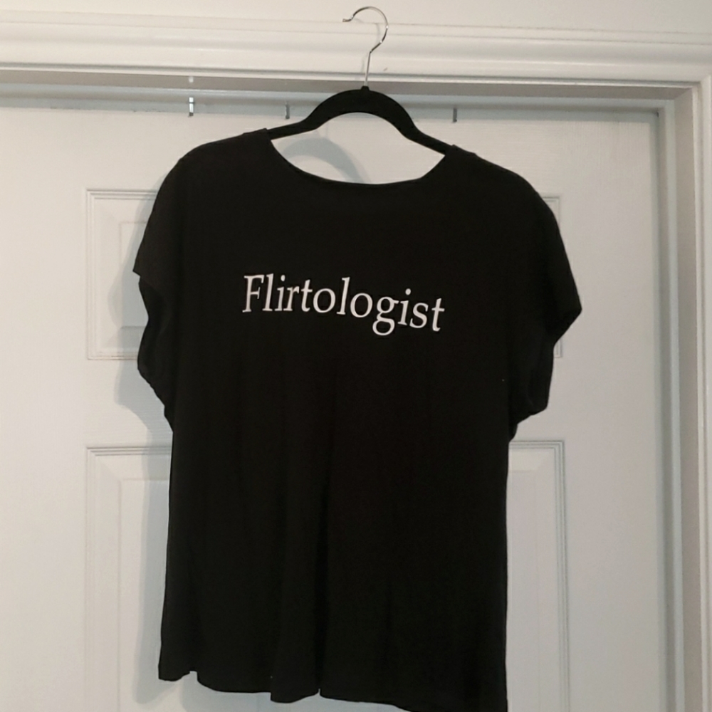 Black Novel Tee